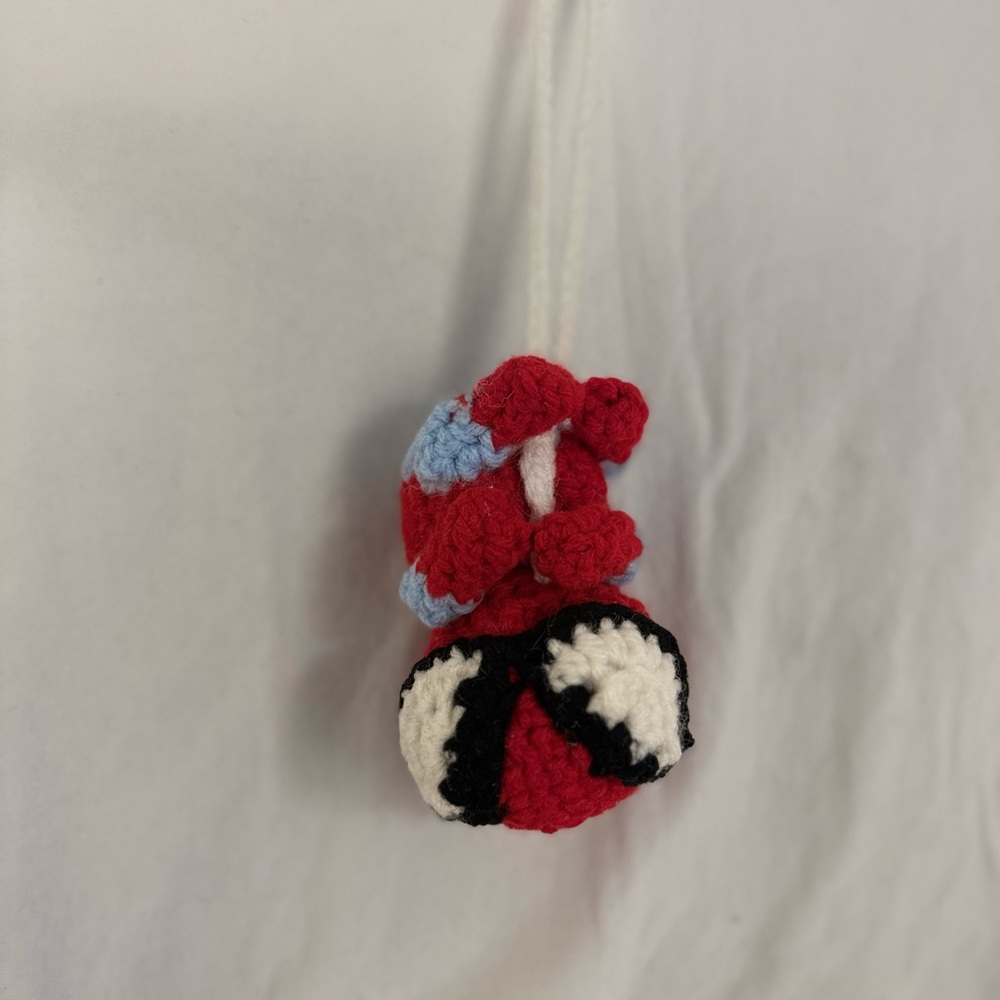 Spider-man crochet hanger